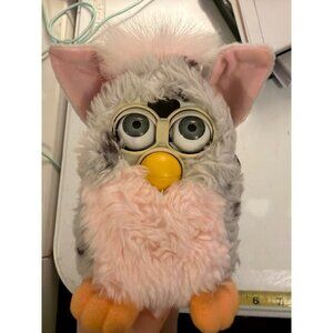 Vintage 1998 Furby Electronic Interactive Toy By Tiger Electronics Ltd. Gray & P